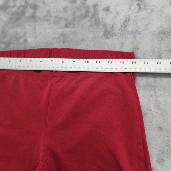 Torrid Pants Womens Size 1 1X 14-16 Red Pull On Mid Rise Leggings Ankle Stretch - Picture 5 of 9